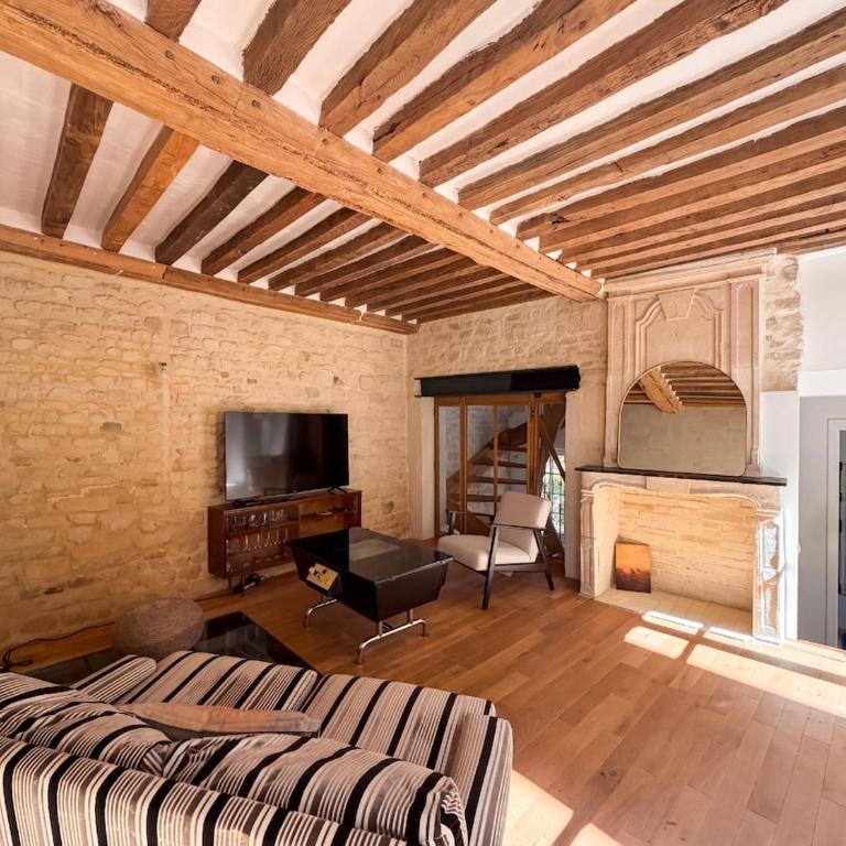 Maison de charme avec terrasse, Hypercentre Caen - Appartement 1 Chambre - 1