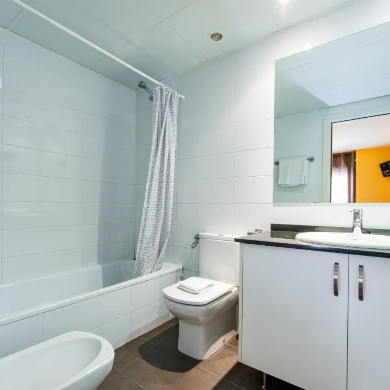 Barthe Holidays I Apartamento rústico en El Tarter 6PAX I Gran terraza con vistas al valle, ideal para familias o grupo, Parking I Rossinyol - Apartment mit 2 Schlafzimmern - 7