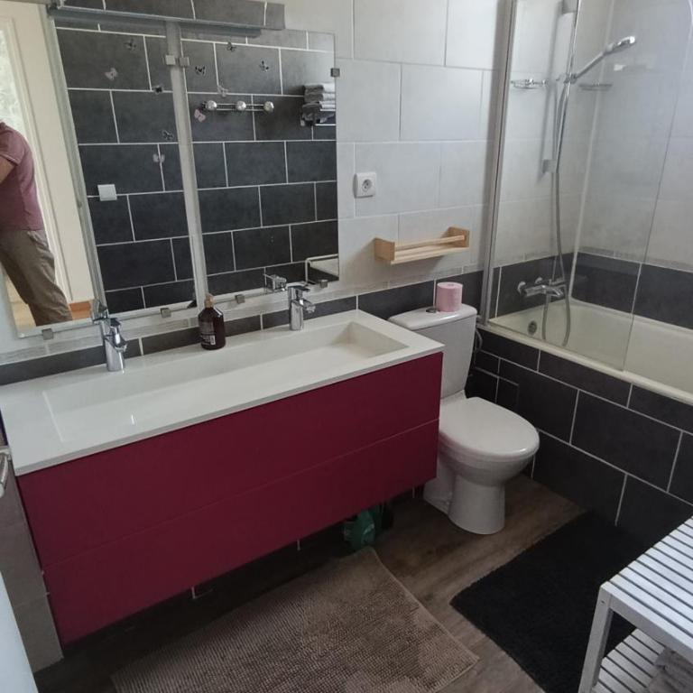 Chambre privée sur Concarneau - Chambre Double avec Salle de Bains Privative - 7