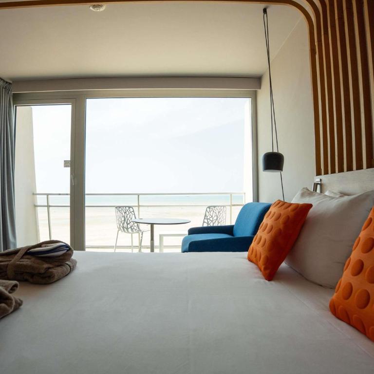 Novotel Thalassa Le Touquet - Chambre Double Supérieure avec Canapé-Lit et Balcon - Vue sur Mer - 3