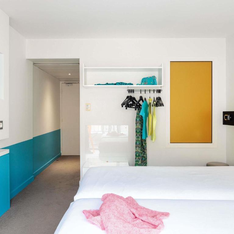 Ibis Styles Menton Centre - Chambre Lits Jumeaux Standard avec Balcon - 9