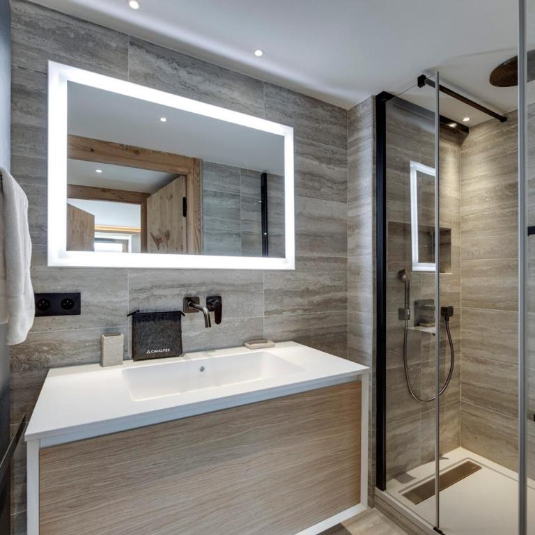 Duplex alpin 120 m², 4 chambres, cheminée à Val d'Isère - FR-1-567-146 - Apartment - 14