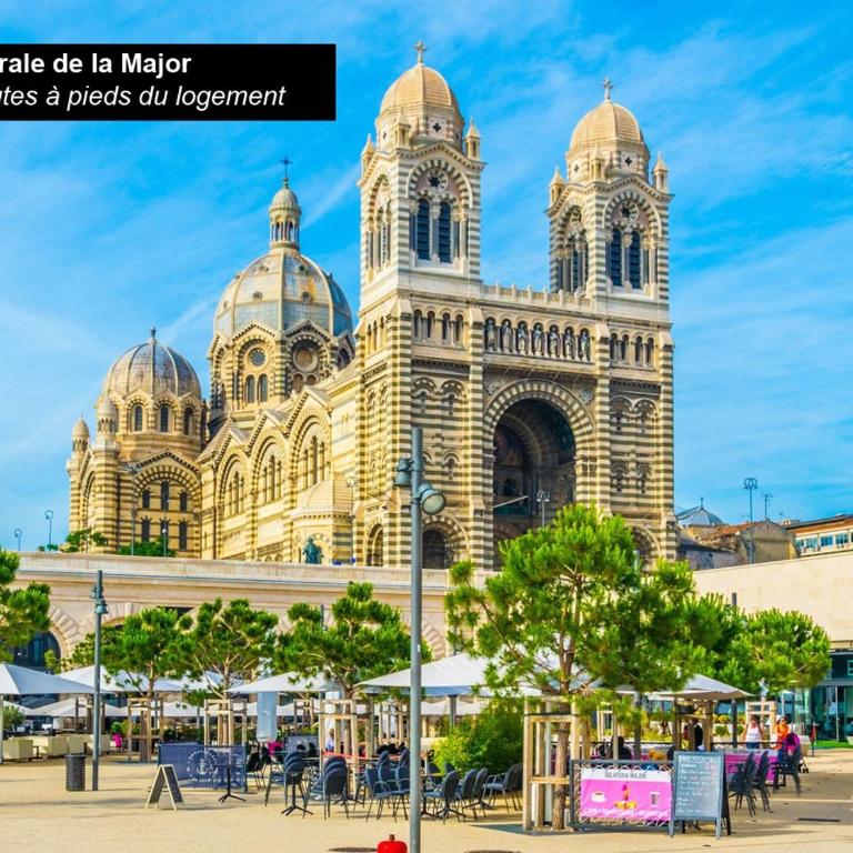T2 La Joliette, metro à 3 min, Terrasses du Port - Apartment mit 2 Schlafzimmern - 6