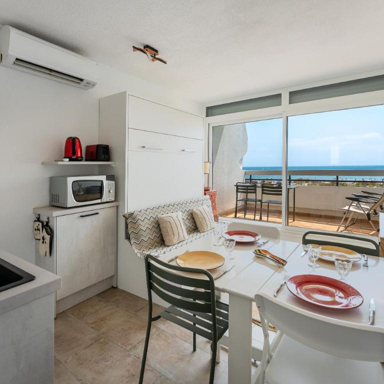 131 - L'Escale - 4 Pers, Vue Mer, Clim, 1er Ligne - Studio - Vue sur Mer - 8
