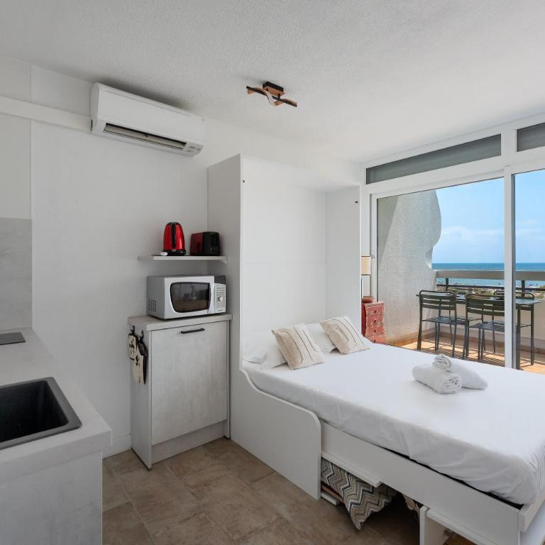 131 - L'Escale - 4 Pers, Vue Mer, Clim, 1er Ligne - Studio - Vue sur Mer - 10