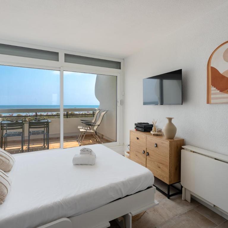 131 - L'Escale - 4 Pers, Vue Mer, Clim, 1er Ligne - Studio - Vue sur Mer - 11