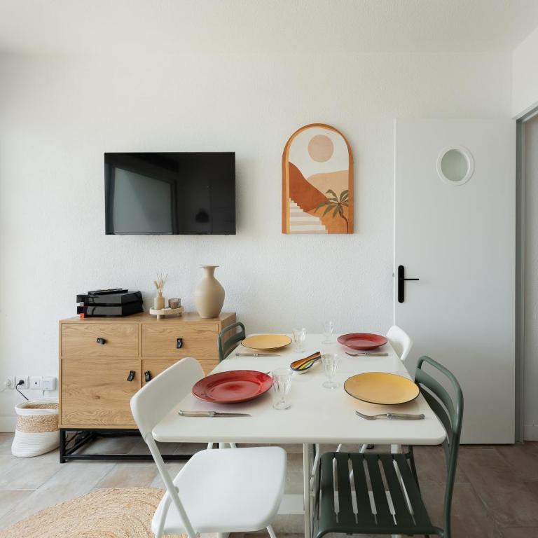 131 - L'Escale - 4 Pers, Vue Mer, Clim, 1er Ligne - Studio - Vue sur Mer - 9