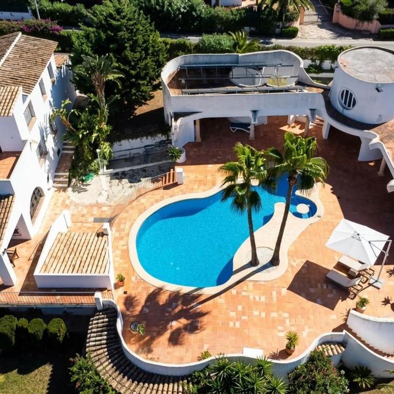 Villa de lujo con piscina privada y vistas al valle, a 500m de Playa Ampolla, en Moraira - HISP-216-214 - Villa - 1