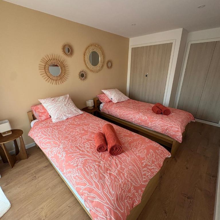 Le Corail, Terrasse, parking privé, plage à 5min - Appartement 2 Chambres - 10