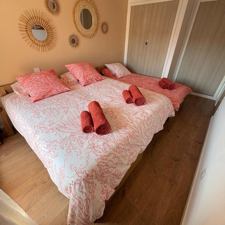 Le Corail, Terrasse, parking privé, plage à 5min - Appartement 2 Chambres - 11