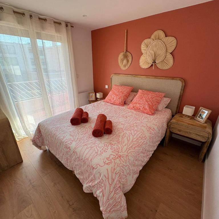 Le Corail, Terrasse, parking privé, plage à 5min - Appartement 2 Chambres - 13