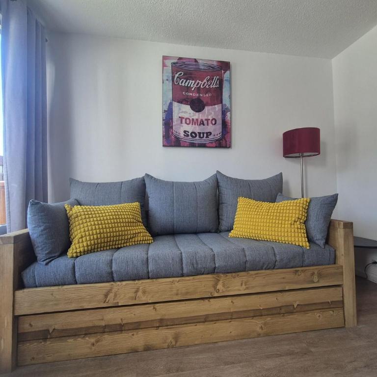 Résidence Hauts De Chaviere - HAUTS DE CHAVIERE STUDIO 23M² 4PERS PLACE SLALOM DECO MODERNE MAE-7772 - Monolocale - 4