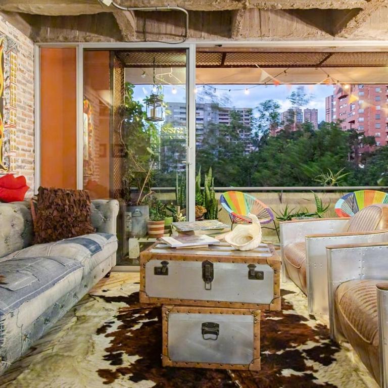 Industrial Design Terrace El Poblado fast WIFI - Apartamento de 2 dormitorios - 35