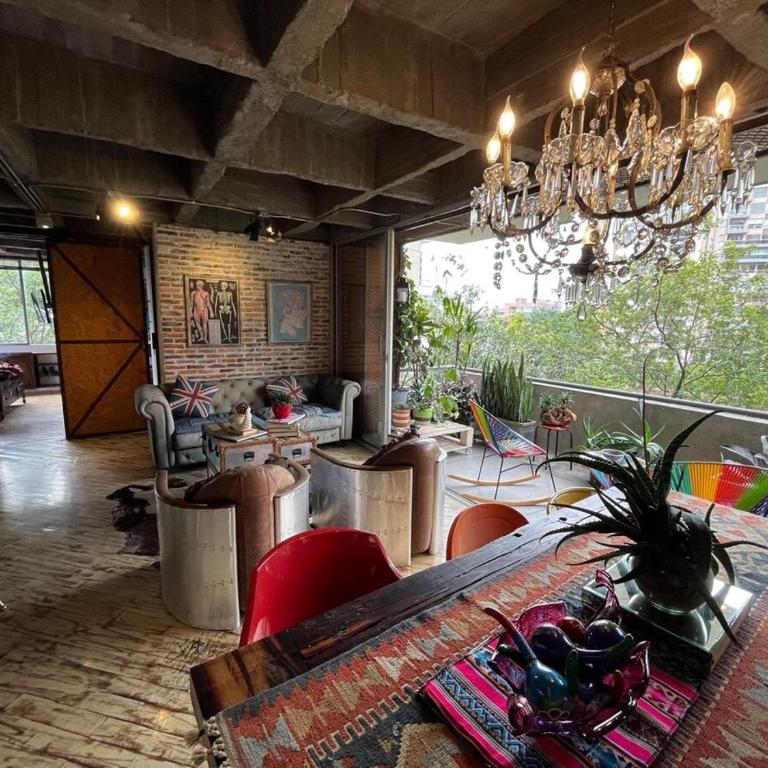 Industrial Design Terrace El Poblado fast WIFI - Apartamento de 2 dormitorios - 44