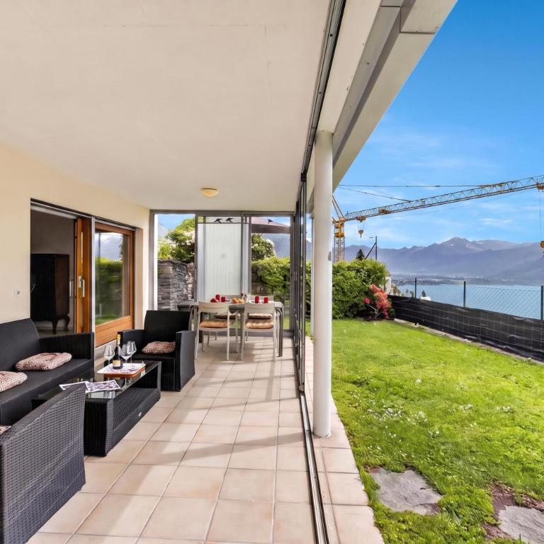 Panoramic Garden Lake View in Locarno Monti - Happy Rentals - Appartamento con Vista Lago - 1