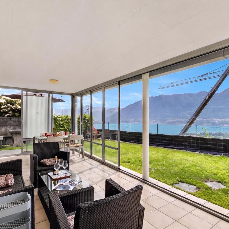 Panoramic Garden Lake View in Locarno Monti - Happy Rentals - Appartamento con Vista Lago - 7