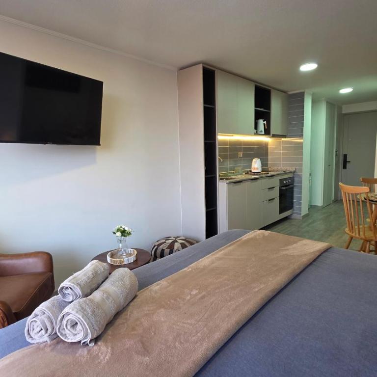 Oceana Suites Movistar Arena I Eco España - Apartamento de 1 dormitorio con balcón - 2