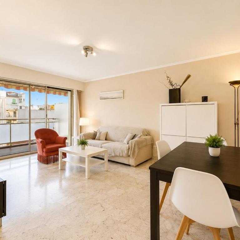 Centre Juan les Pins 2 Terrasses 6 pers - Appartement 2 Chambres - 1