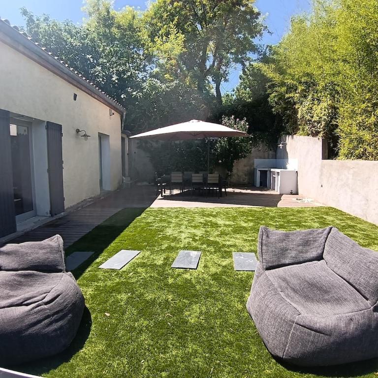 Maison 100m2 calme proche Aix parking gratuit - One-Bedroom House - 3