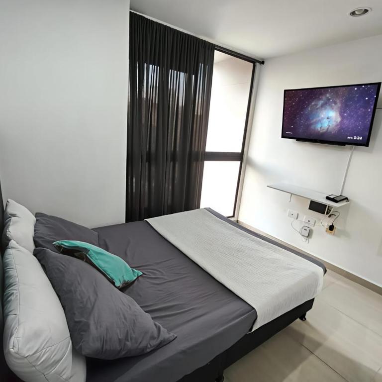 Apartamento loft amoblado Medellin - One-Bedroom Apartment - 1