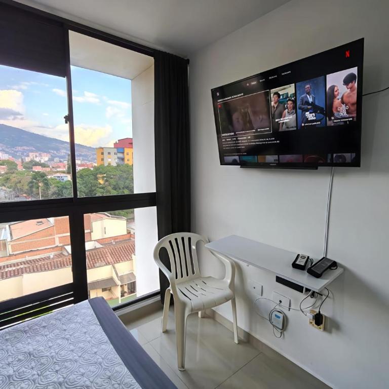 Apartamento loft amoblado Medellin - One-Bedroom Apartment - 2