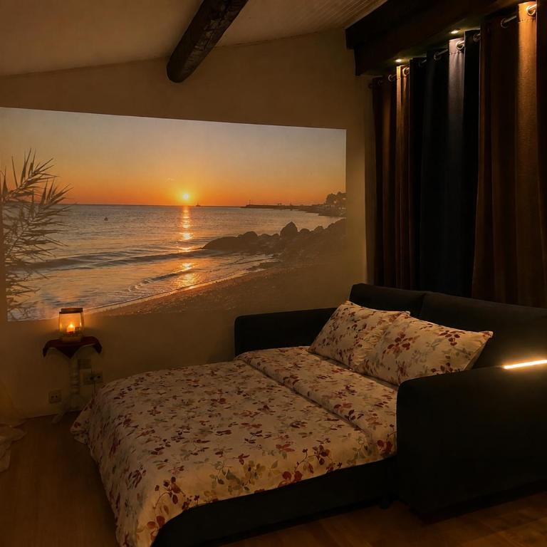 French loft in AGDE - Grande Chambre Double - 1
