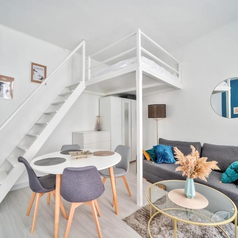 Pied-à-terre intimiste à Montmartre - 4 pers - Appartement 1 Chambre - 1