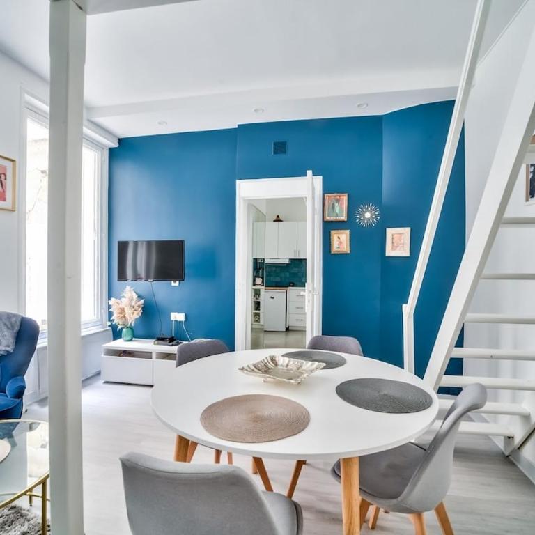 Pied-à-terre intimiste à Montmartre - 4 pers - Appartement 1 Chambre - 7