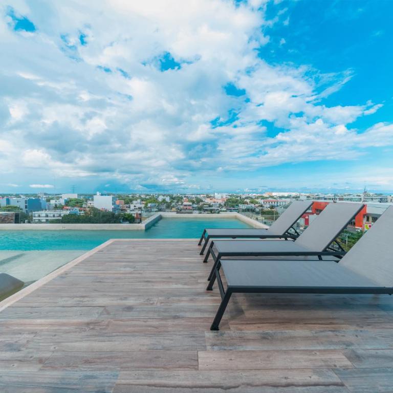 Veranto - 2BR Loft with Rooftop Pool, Gym & Parking - Apartment mit 2 Schlafzimmern - 6