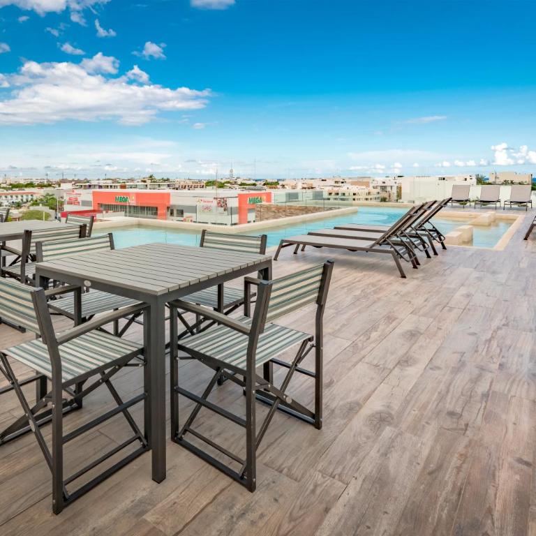 Veranto - 2BR Loft with Rooftop Pool, Gym & Parking - Apartment mit 2 Schlafzimmern - 9