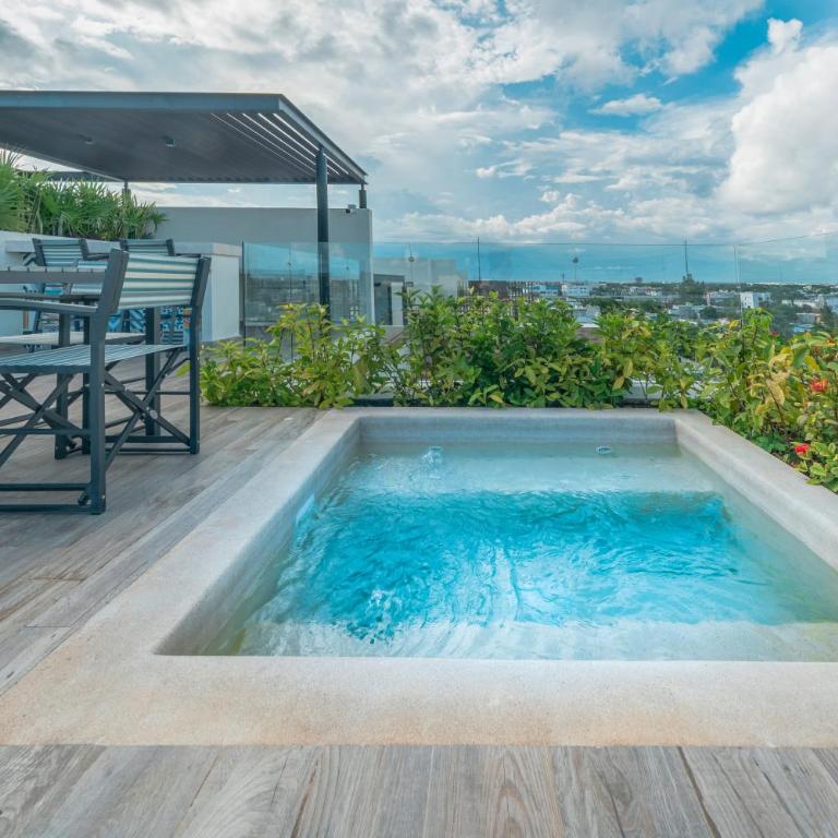 Veranto - 2BR Loft with Rooftop Pool, Gym & Parking - Apartment mit 2 Schlafzimmern - 28