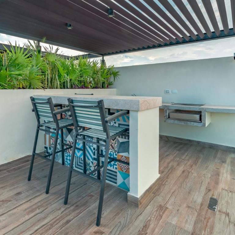 Veranto - 2BR Loft with Rooftop Pool, Gym & Parking - Apartment mit 2 Schlafzimmern - 11