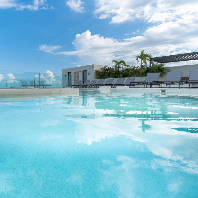 Veranto - 2BR Loft with Rooftop Pool, Gym & Parking - Apartment mit 2 Schlafzimmern - 5