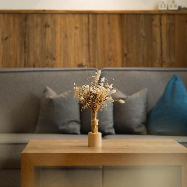 stoanmandl Wohlfühlappartements - Apartment mit 1 Schlafzimmer und Balkon - 23