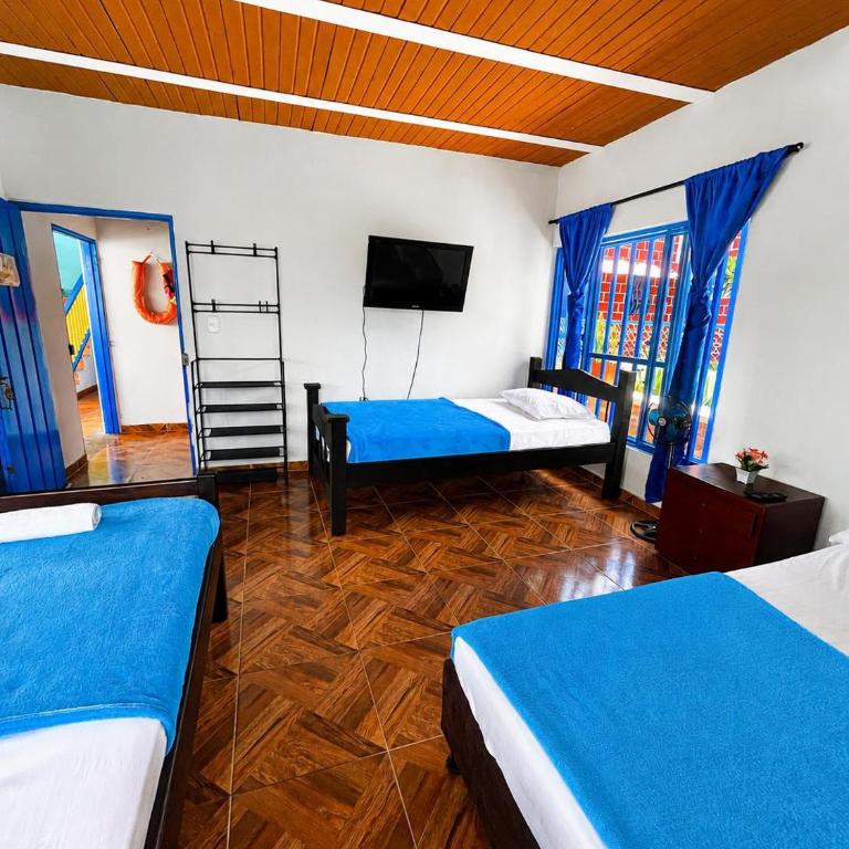 Finca Hotel El Palmar - Quindio - Habitación Cuádruple con baño privado externo - 3