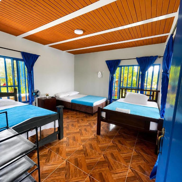 Finca Hotel El Palmar - Quindio - Habitación Cuádruple con baño privado externo - 4