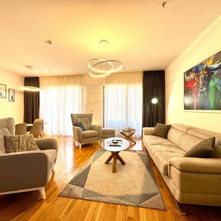 Harmonia VIP - Apartman sa 2 Spavaće Sobe, Terasom i Pogledom na More - 15