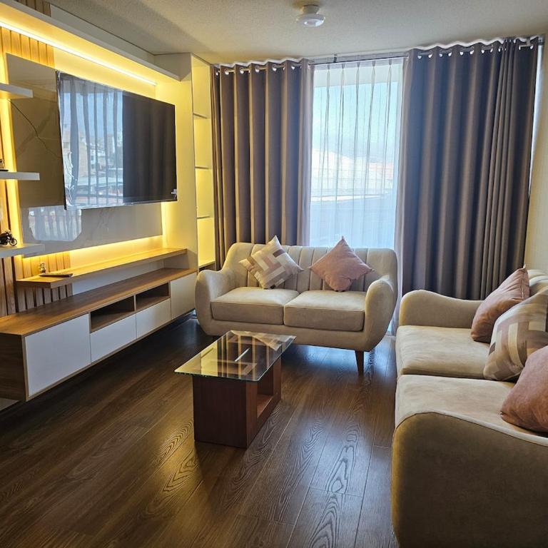 Departamento en estreno cerca al mall aventura - Apartamento de 1 dormitorio - 13