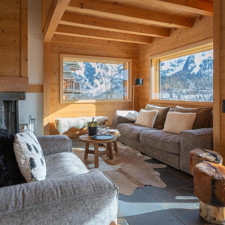 Chalet 4★, 12 pers, spa, vue panoramique, proche navette - FR-1-304-302 - Chalet - 22
