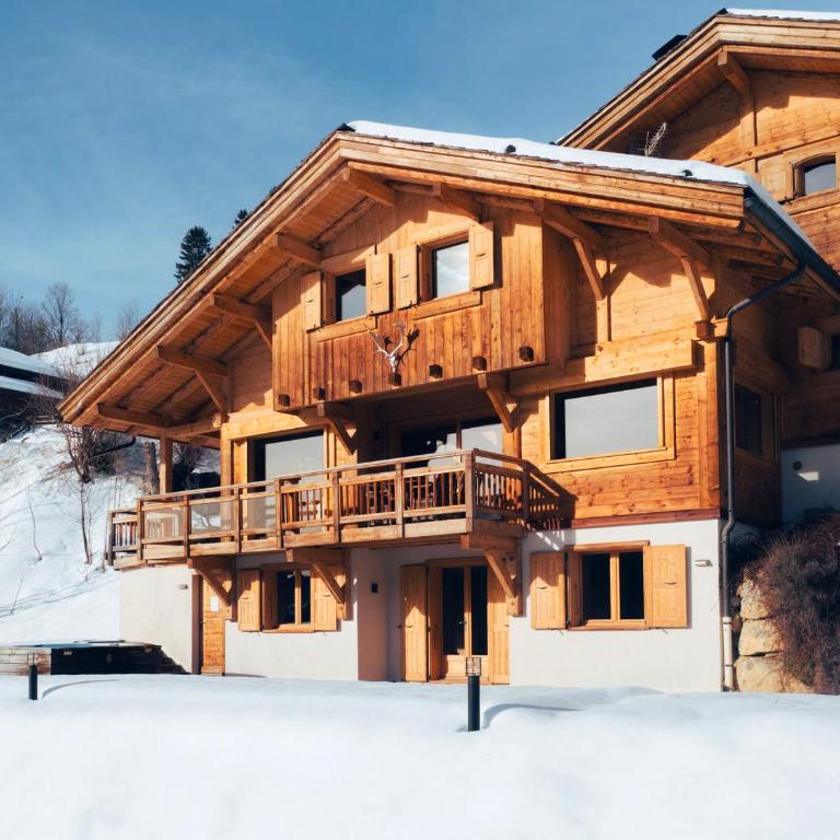 Chalet 4★, 12 pers, spa, vue panoramique, proche navette - FR-1-304-302 - Chalet - 24