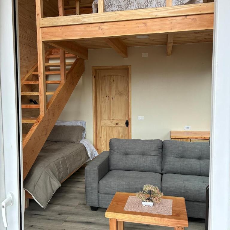 Loft Paihuen - Apartamento de 1 dormitorio con vistas al lago - 5