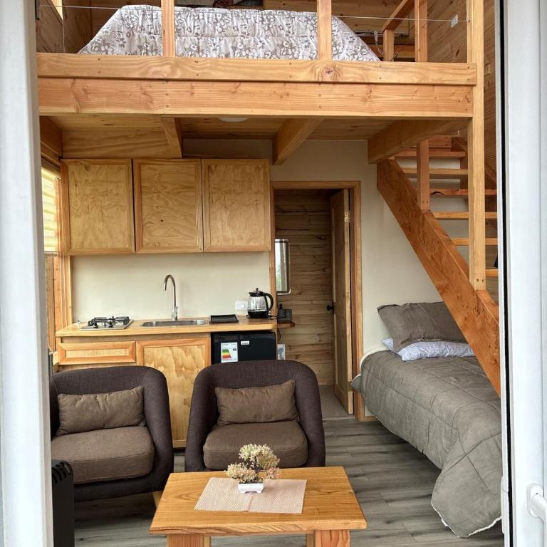 Loft Paihuen - Apartamento de 1 dormitorio con vistas al lago - 22