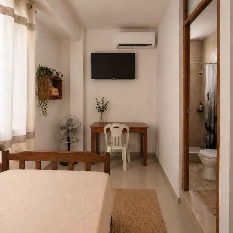 Hospedaje Los Cocos Talara! aire acondicionado maximo confort - Single Room with Private Bathroom - 5