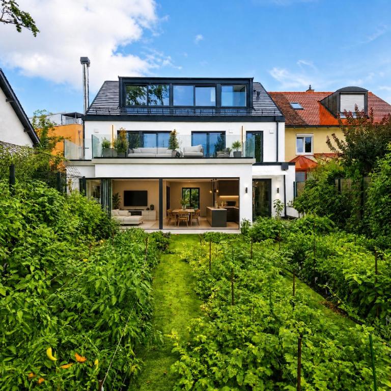 Beautiful new L apartment -15 min to Octoberfest - Apartamento con vistas a la piscina - 31