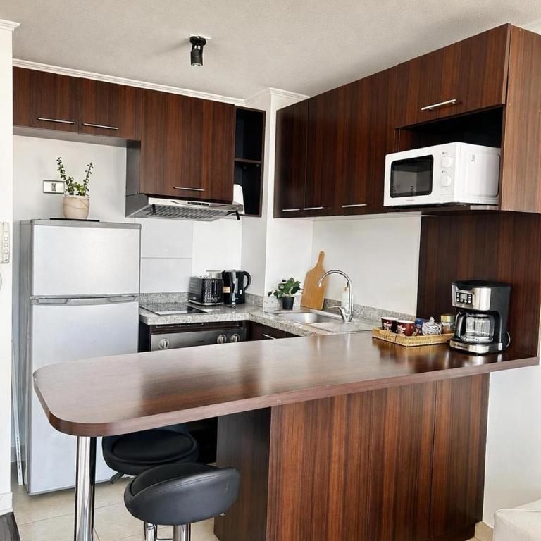 Metro UC and Lastarria Ideal location - Apartamento de 1 dormitorio - 12