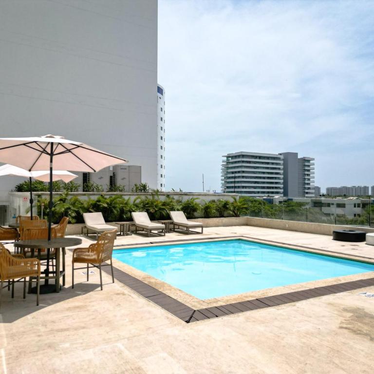 Apartasuite en Crespo con Vista al Mar - Cerca al Aeropuerto - Apartment - 43