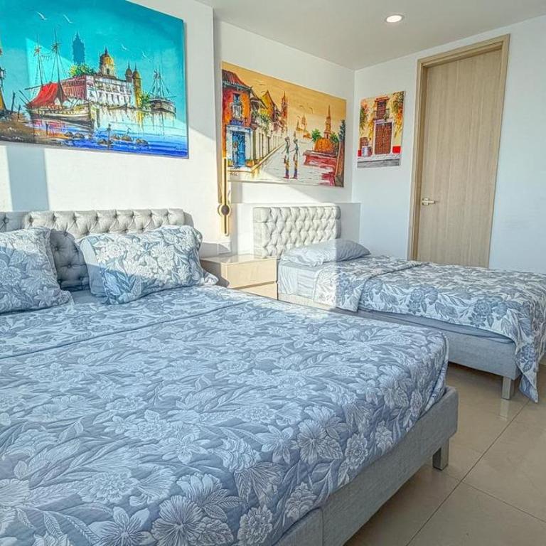 Exclusivo Cartagena Suites - Apartamento de 2 dormitorios con vistas al mar - 6