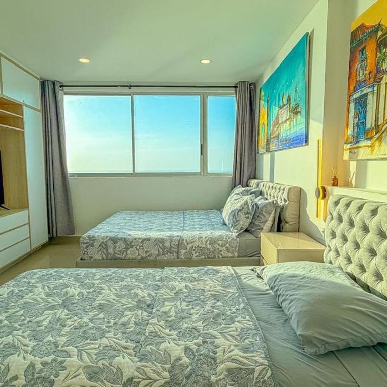 Exclusivo Cartagena Suites - Apartamento de 2 dormitorios con vistas al mar - 15
