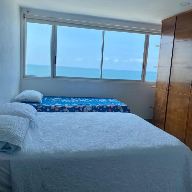 Exclusivo Cartagena Suites - Apartamento de 2 dormitorios con balcón y vistas al mar - 8