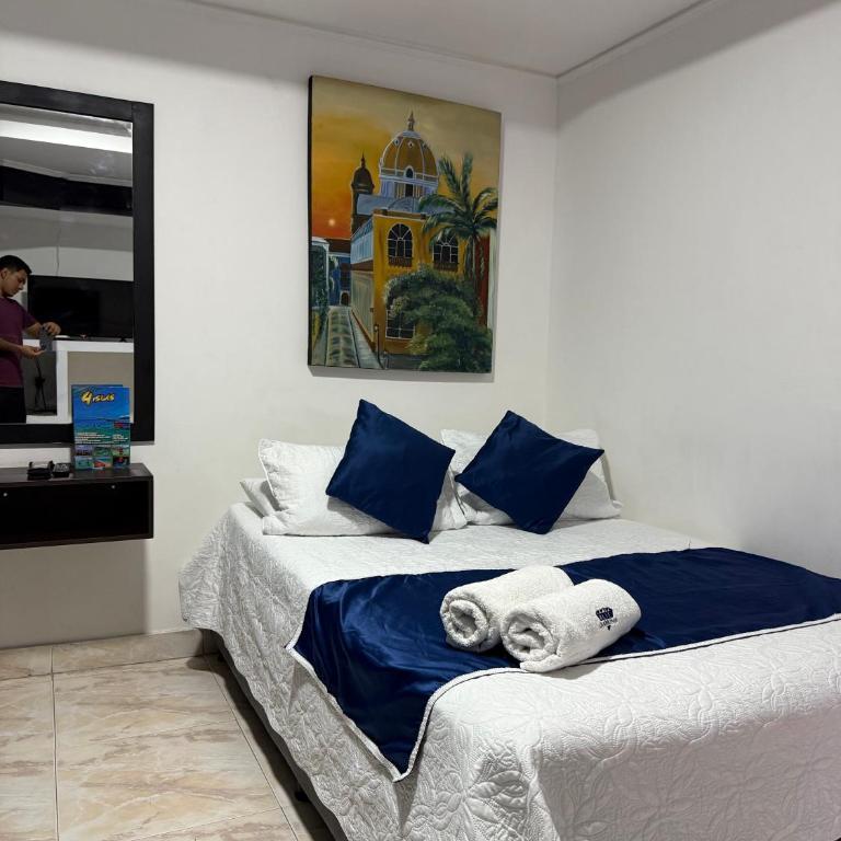 Hotel Blue Diamond House - Habitación Doble Deluxe - 2 camas - 18
